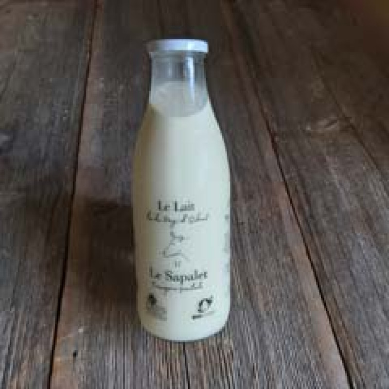 Lait de vache bio/VK